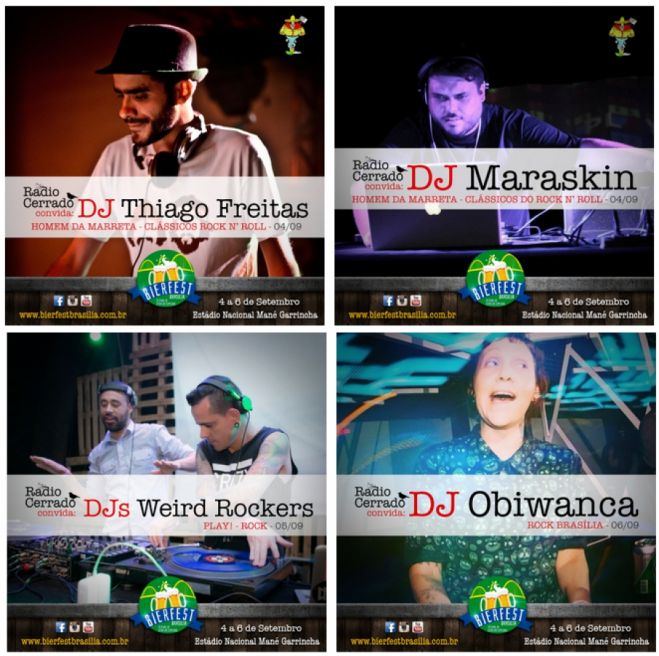 Rádio Cerrado convida Djs para o BierFest